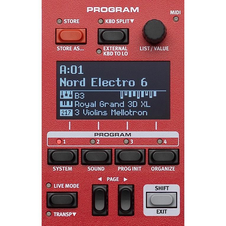 CLAVIA nord ノード / electro 6D 73(スタートセット)73鍵盤