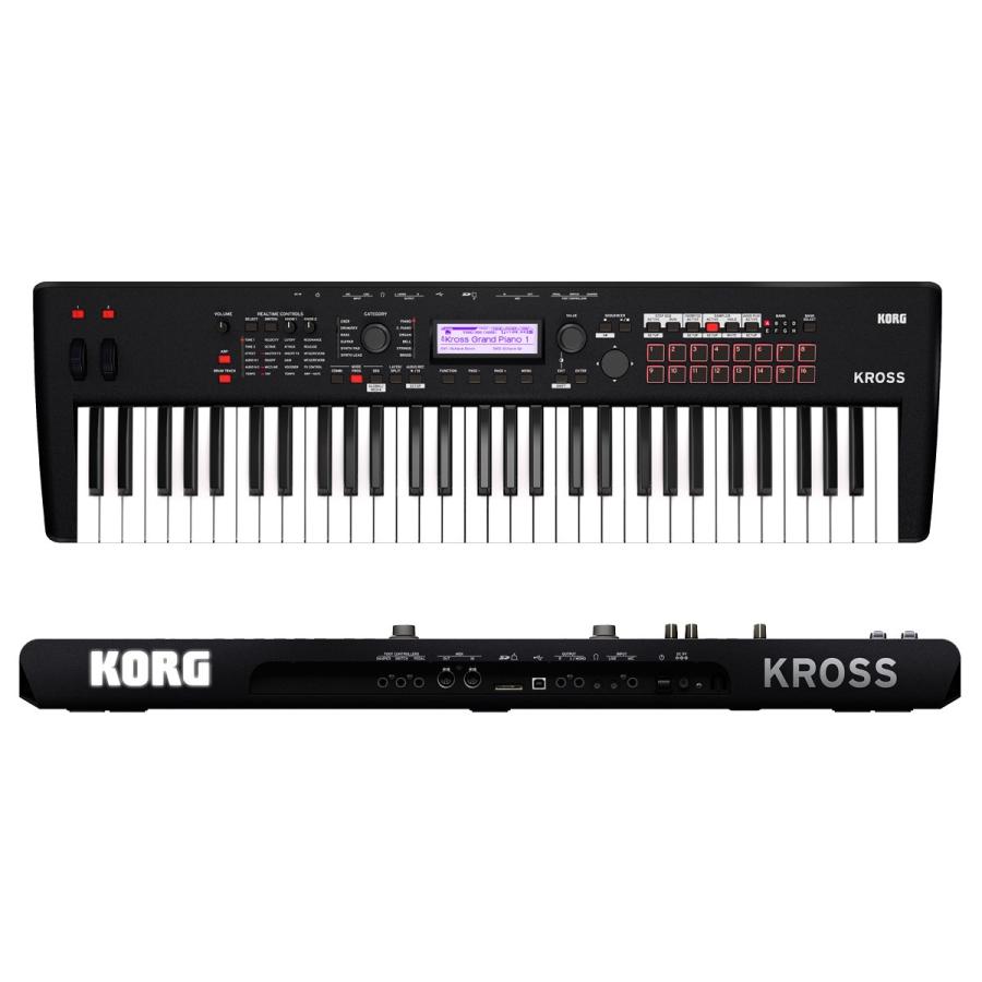 KORG コルグ / KROSS2-61 MB マットブラック(オプションセット)