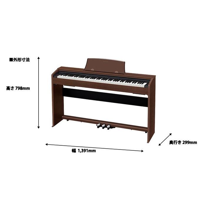 CASIO カシオ / Privia PX-770BN 電子ピアノ オークウッド調仕上げ 