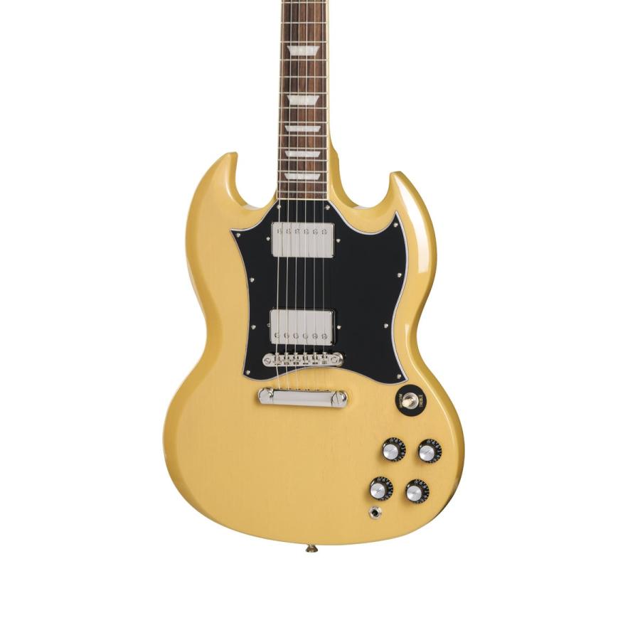 / Inspired by Gibson SG Standard TV Yellow エピフォン 【お年玉】 GP-1アンプ付属エレキギター初心者セットR(YRK)