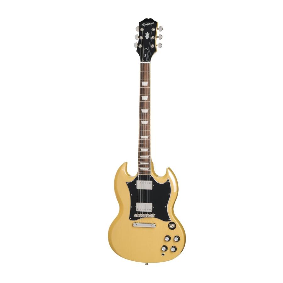 / Inspired by Gibson SG Standard TV Yellow エピフォン 【お年玉】 GP-1アンプ付属エレキギター初心者セットR(YRK)