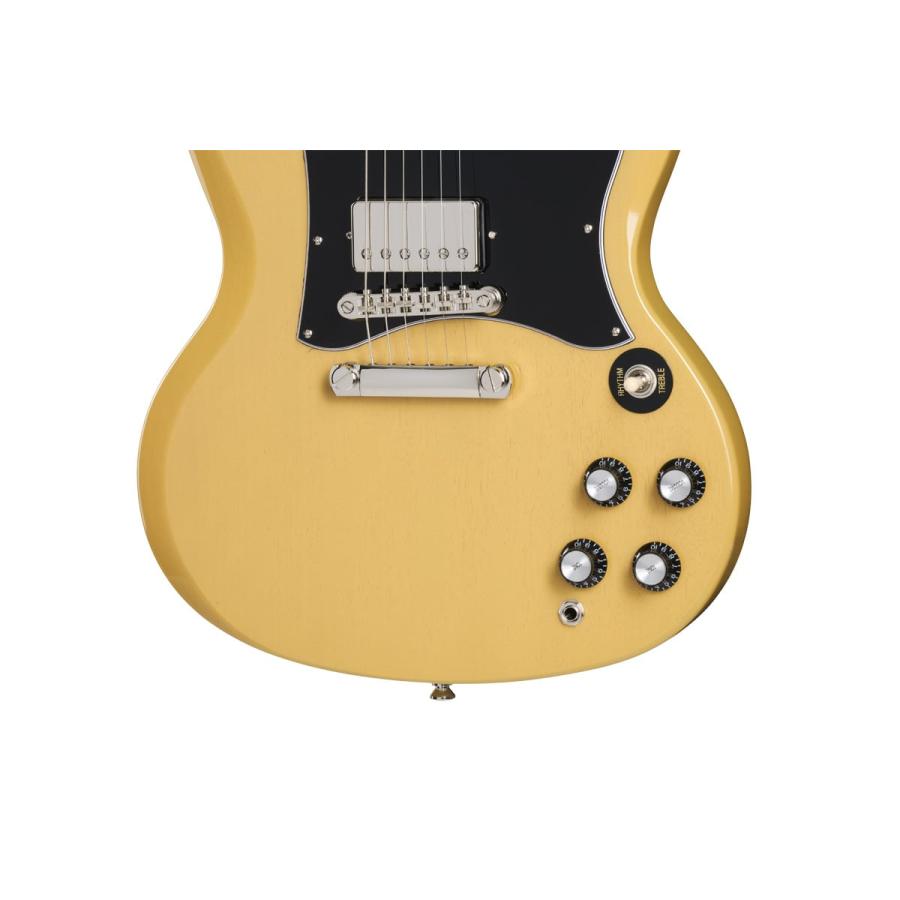 / Inspired by Gibson SG Standard TV Yellow エピフォン 【お年玉】 GP-1アンプ付属エレキギター初心者セットR(YRK)