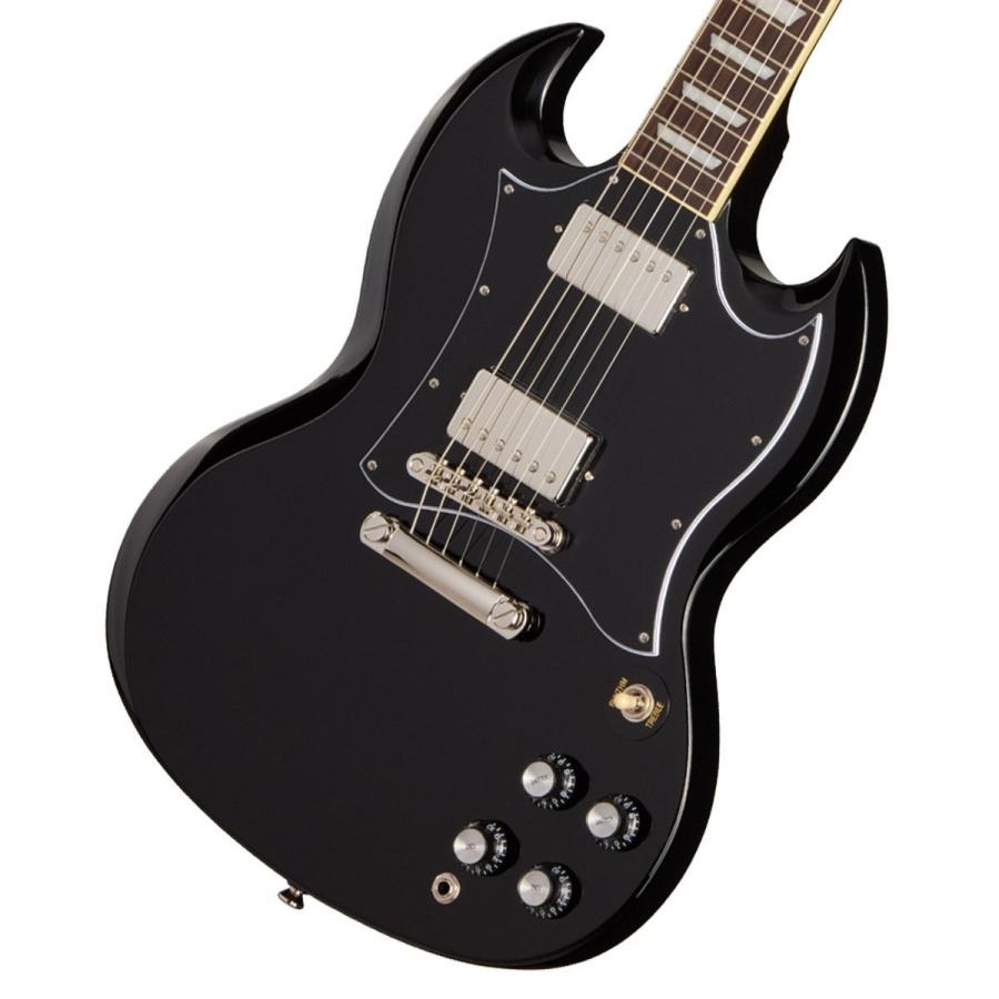 Epiphone / Inspired by Gibson SG Standard Ebony エピフォン GP-1