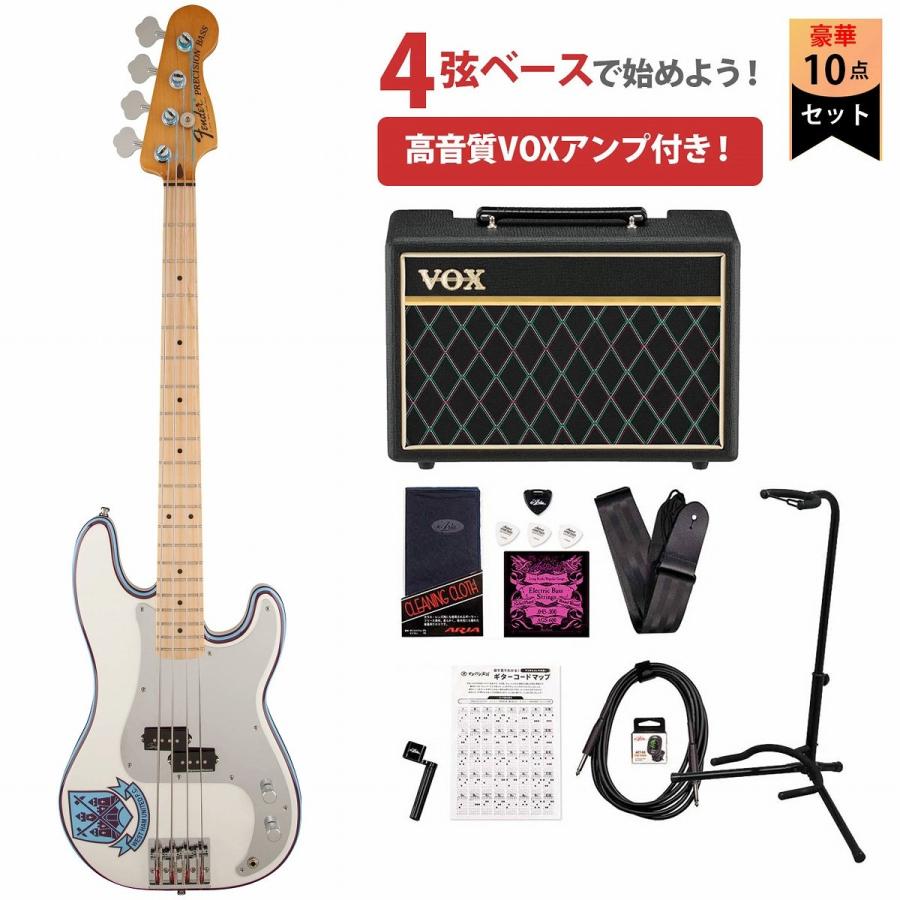 Fender プレシジョンベースセット Fender Made In Japan Hybrid II P Bass Modena Red Precision