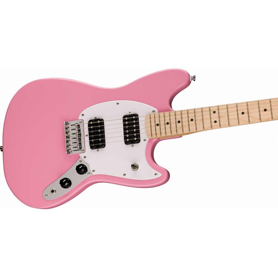 Squier by Fender / Sonic Mustang HH Maple FB WH PG Flash Pink GP-1アンプ付属エレキギター初心者セットR(YRK)_5