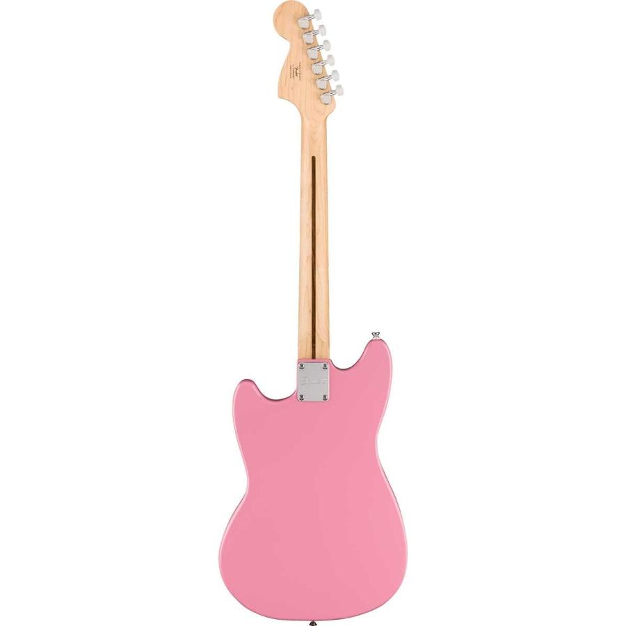 Squier by Fender / Sonic Mustang HH Maple Fingerboard White Pickguard Flash Pink YAMAHA GA15IIアンプ付属初心者セット！｜ishibashi｜06