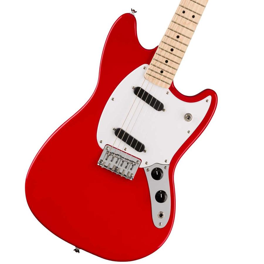 Squier by Fender / Sonic Mustang Maple FB WH PG Torino Red GP-1アンプ付属エレキギター初心者セットR(YRK)_3