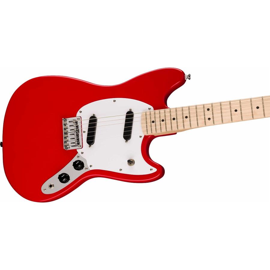 Squier by Fender / Sonic Mustang Maple FB WH PG Torino Red GP-1アンプ付属エレキギター初心者セットR(YRK)_5