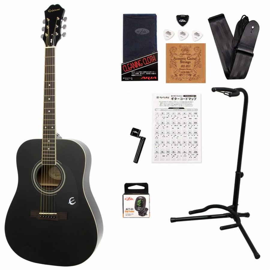 EPIPHONE BY GIBSON / SONGMAKER DR-100 EBアコギ入門豪華12点初心者 