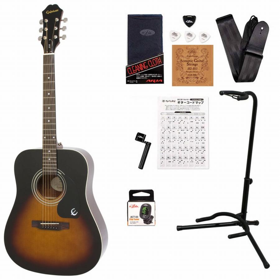EPIPHONE BY GIBSON / SONGMAKER DR-100 VSアコギ入門豪華12点初心者 
