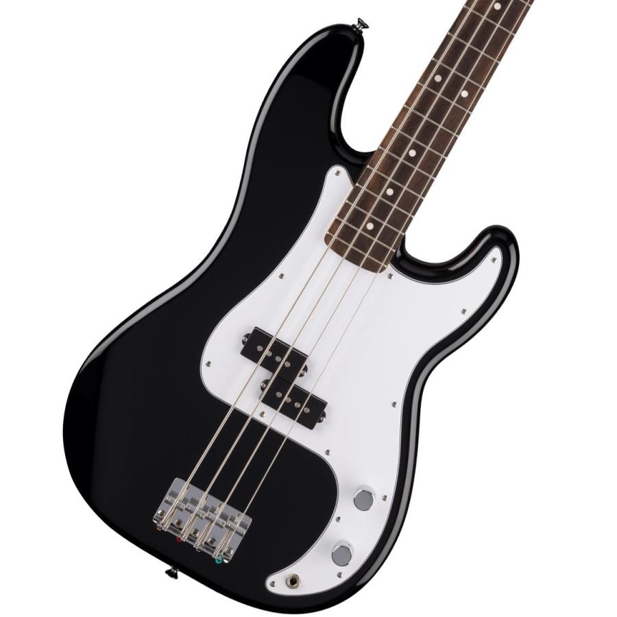 Fender / Standard Precision Bass Laurel Fingerboard White Pickguard Black フェンダー VOXヘッドホンアンプ(AP3-BA)付属エレキベース初心者セットR(YRK)_3