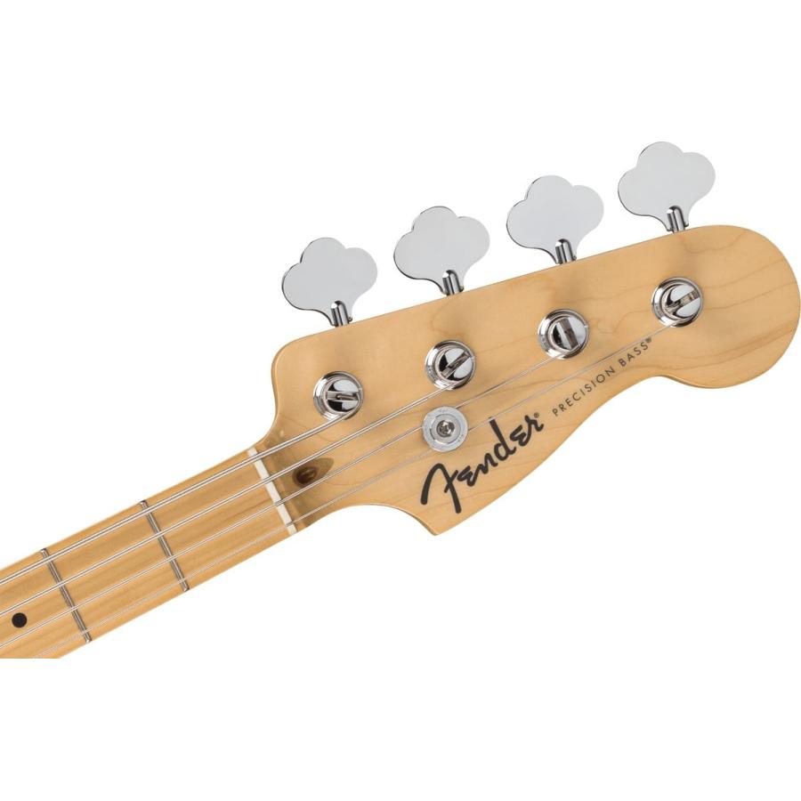 Fender / Standard Precision Bass Maple Fingerboard Black Pickguard Olympic White VOXヘッドホンアンプ(AP3-BA)付属エレキベース初心者セットR(YRK)_6