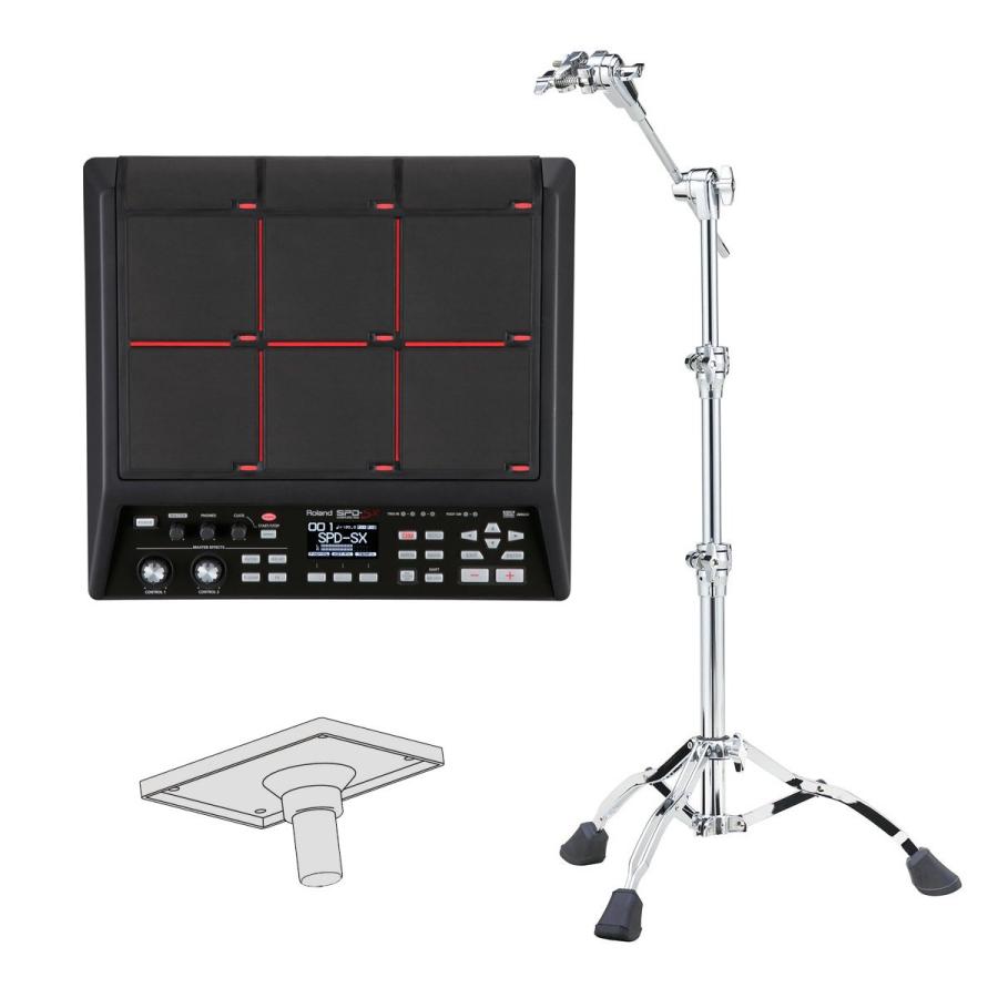 ローランド Roland / SPD-SX Sampling Pad TAMA製バッドスタンド