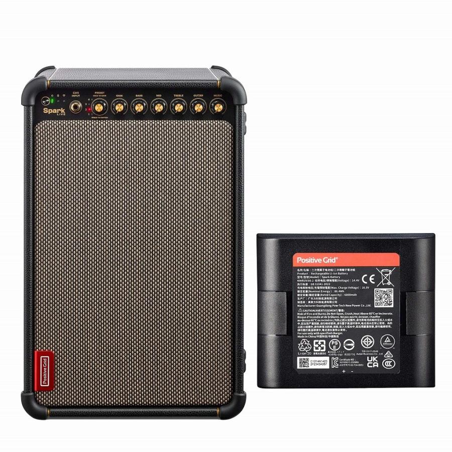 Positive Grid / Spark LIVE + Spark LIVE用充電式バッテリー同時購入 