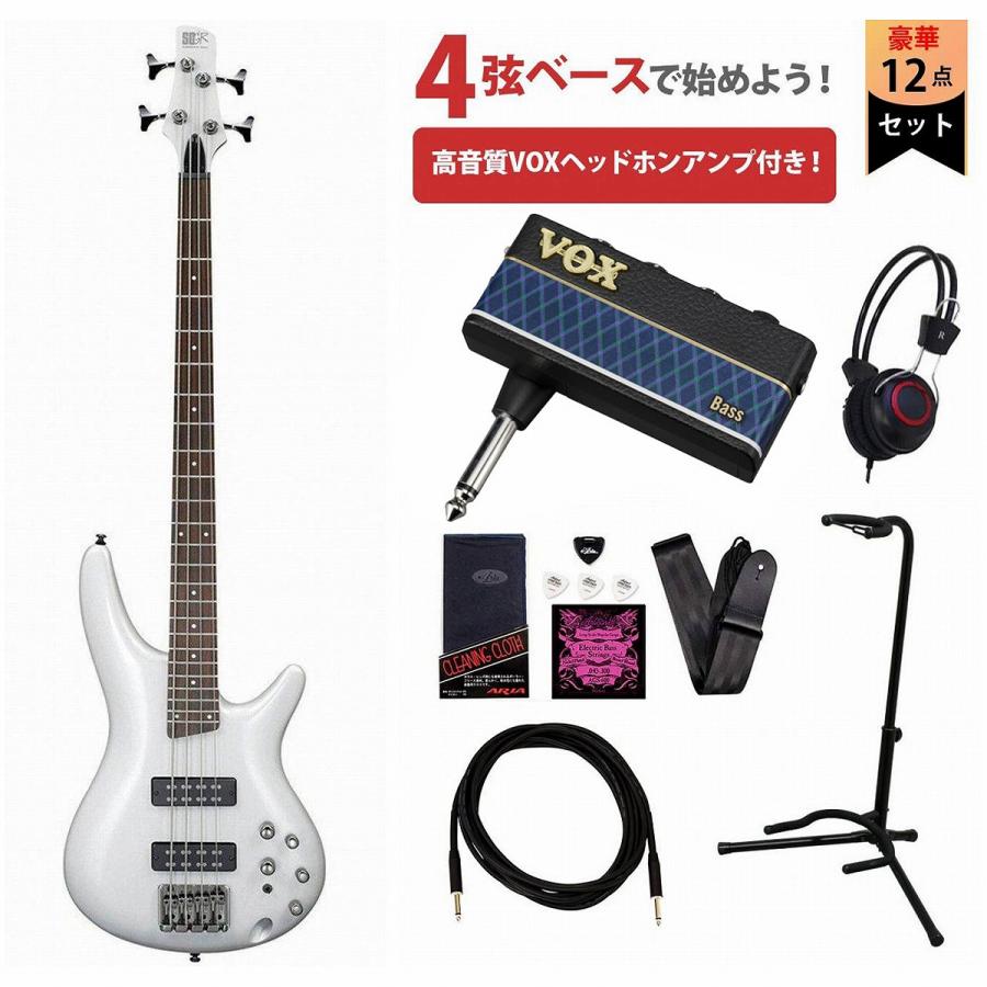 Ibanez SR300E / ベースアンプ、その他付属品 Ibanez / SR300E Pearl White (PW) アイバニーズ VOXヘッドホン
