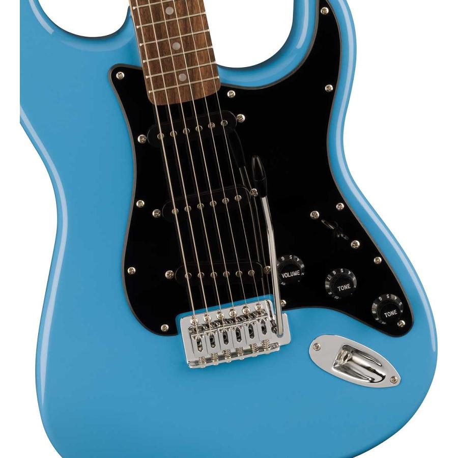 Squier by Fender / Sonic Stratocaster Laurel FB BK PG California Blue GP-1アンプ付属エレキギター初心者セットR(YRK)_6
