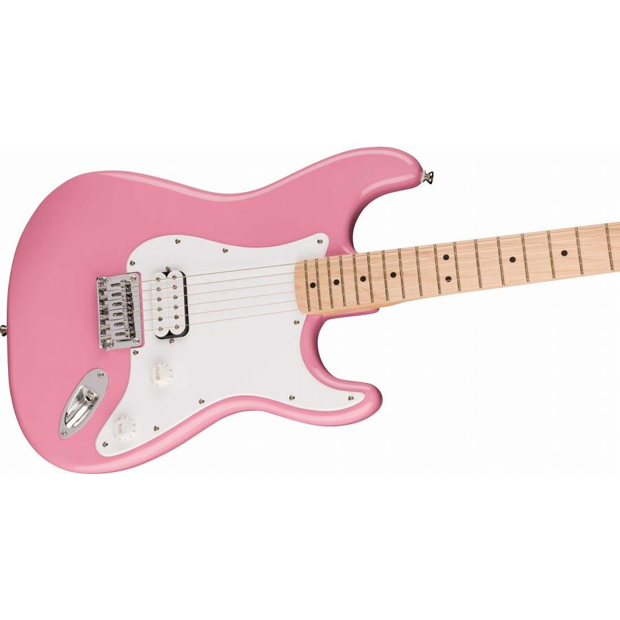 Squier by Fender / Sonic Stratocaster HT H Maple Fingerboard White Pickguard Flash Pink YAMAHA GA15IIアンプ付属初心者セット！｜ishibashi｜07