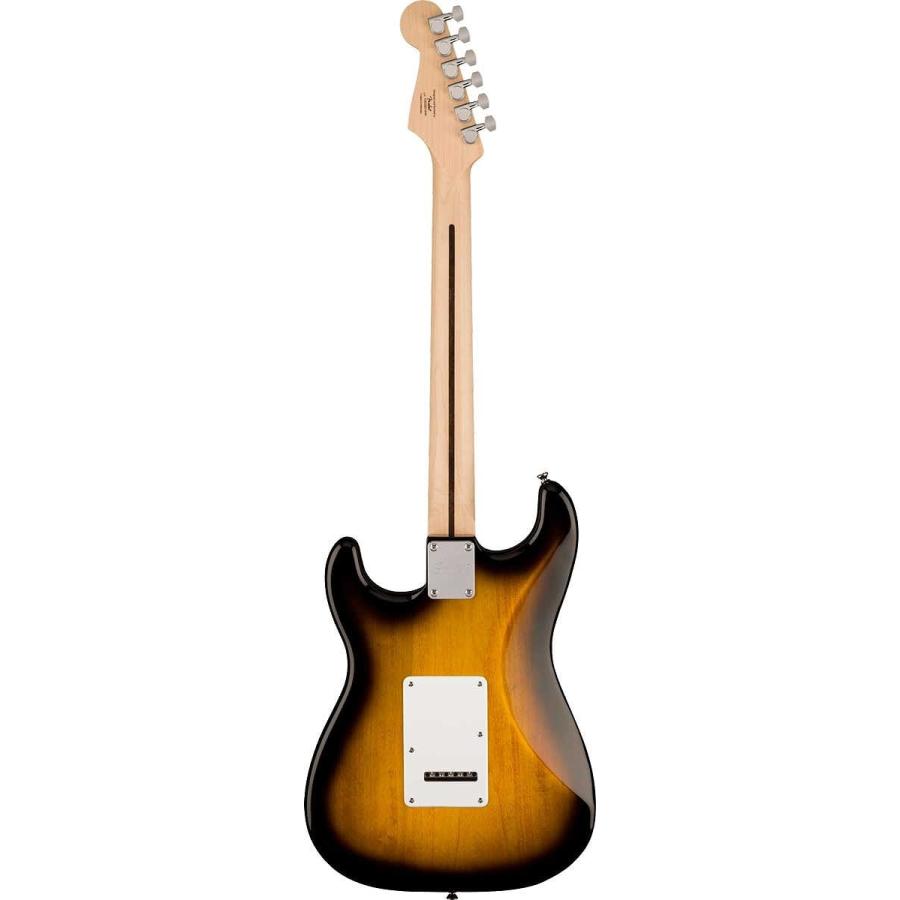 Squier by Fender / Sonic Stratocaster Maple Fingerboard White Pickguard 2-Color Sunburst YAMAHA GA15IIアンプ付属初心者セット！｜ishibashi｜06