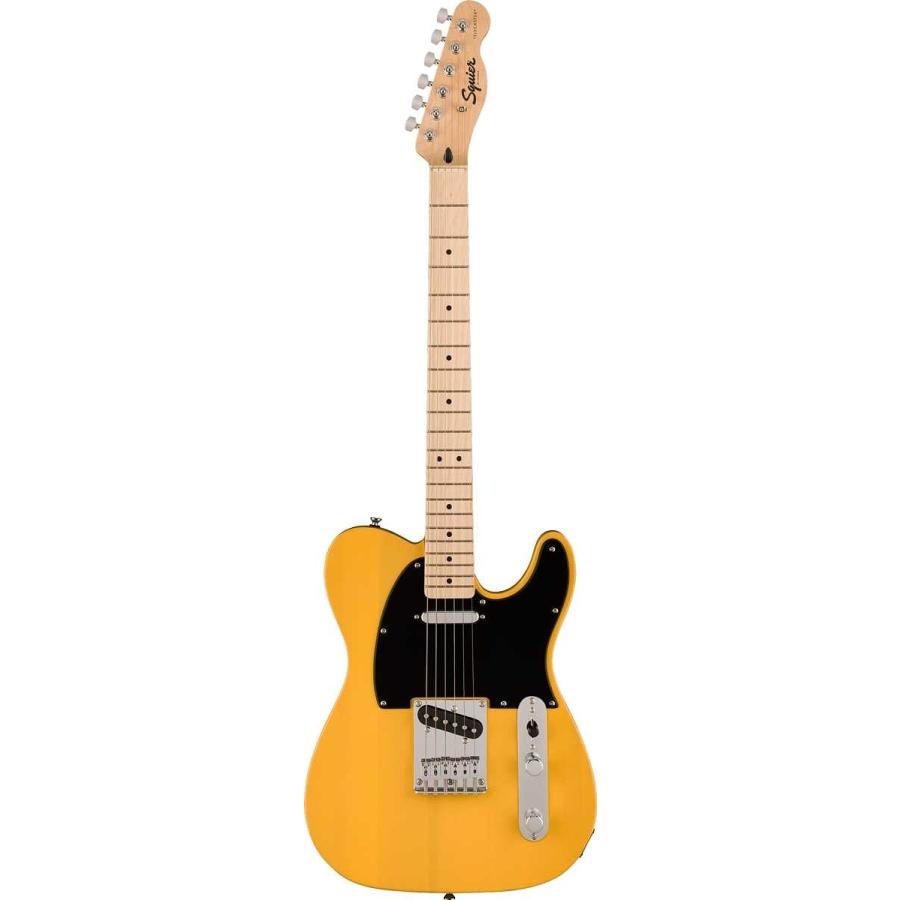 Squier by Fender / Sonic Telecaster Maple FB BK PG Butterscotch Blonde PG-10アンプ付属エレキギター初心者セットR(YRK)の画像