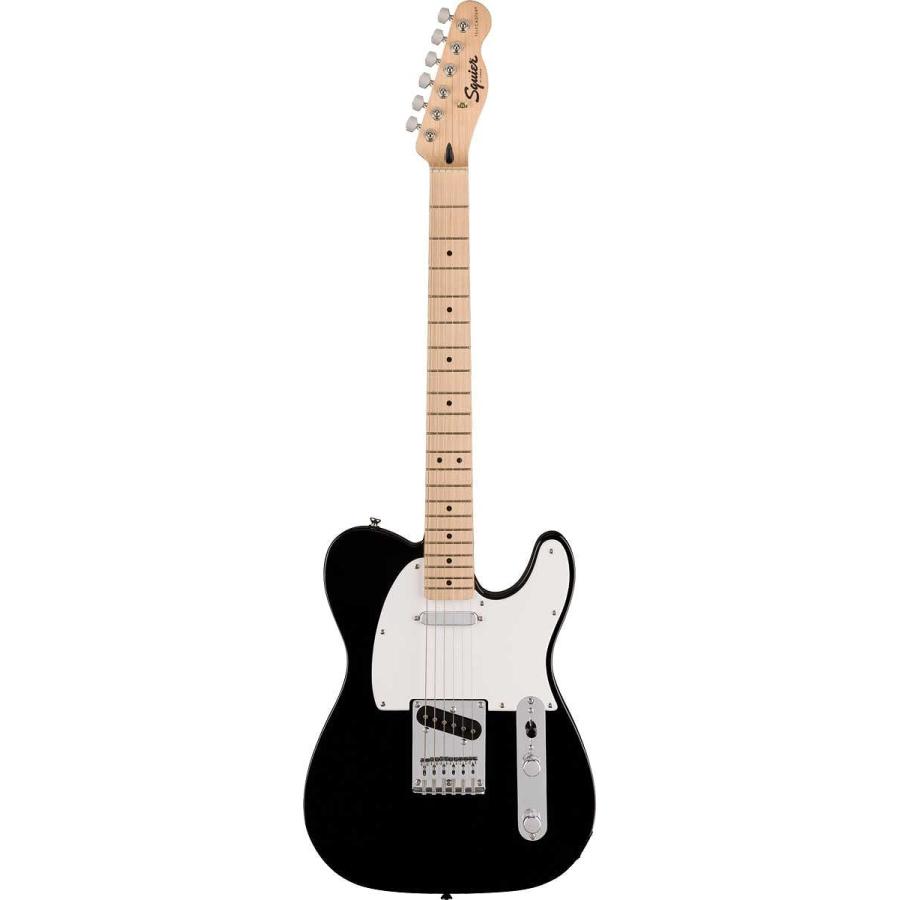 Squier by Fender / Sonic Telecaster Maple FB WH PG Black Marshall MG10アンプ付属エレキギター初心者セットR(YRK)