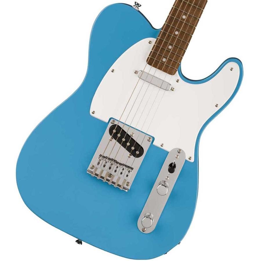 Squier by Fender / Sonic Telecaster Laurel FB WH PG California Blue PG-10アンプ付属エレキギター初心者セットR(YRK)の画像