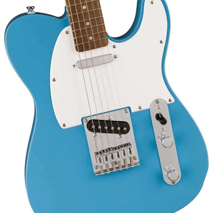 Squier by Fender / Sonic Telecaster Laurel FB WH PG California Blue PG-10アンプ付属エレキギター初心者セットR(YRK)の画像
