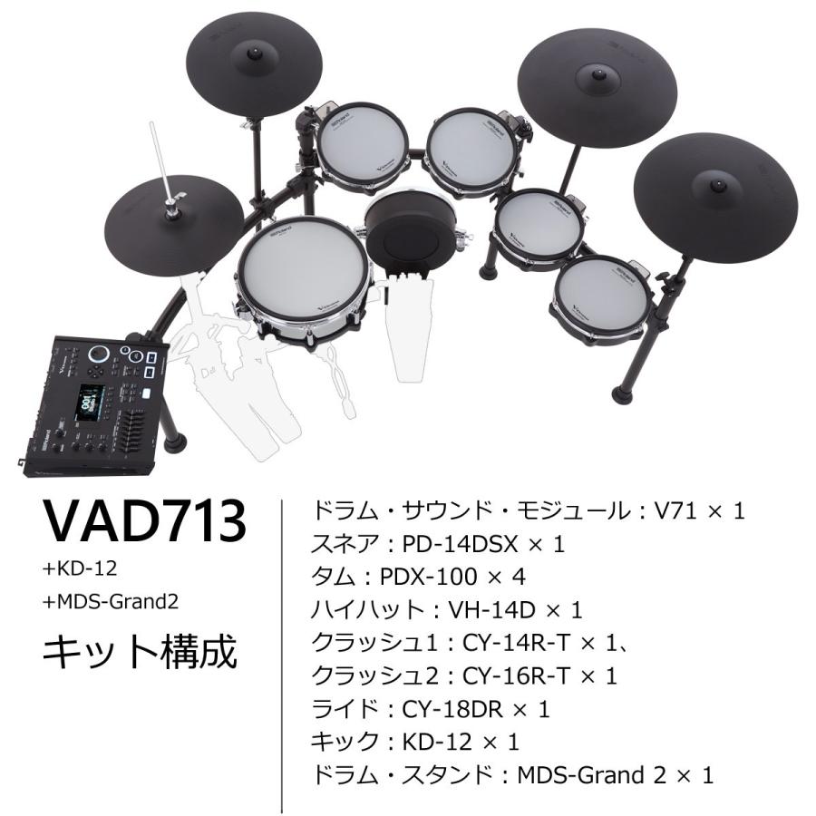 電子ドラム Roland TD-4 ツインペダル マット付