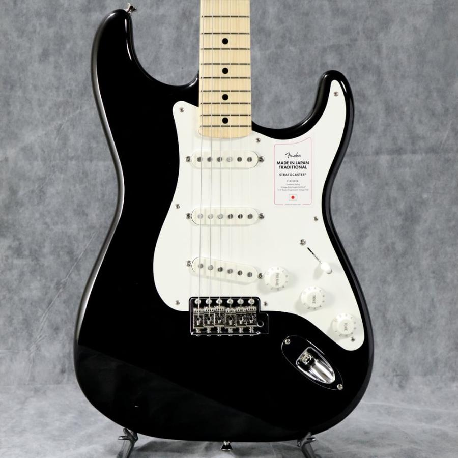 Fender / Made in Japan Traditional 50s Stratocaster Maple FB Black  BOSS KATANA MINI アンプ付き13点セット！(YRK)の画像