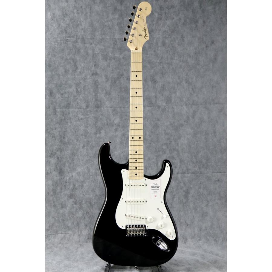 Fender / Made in Japan Traditional 50s Stratocaster Maple FB Black Marshall MG10アンプ付属エレキギター初心者セットR(YRK)の画像