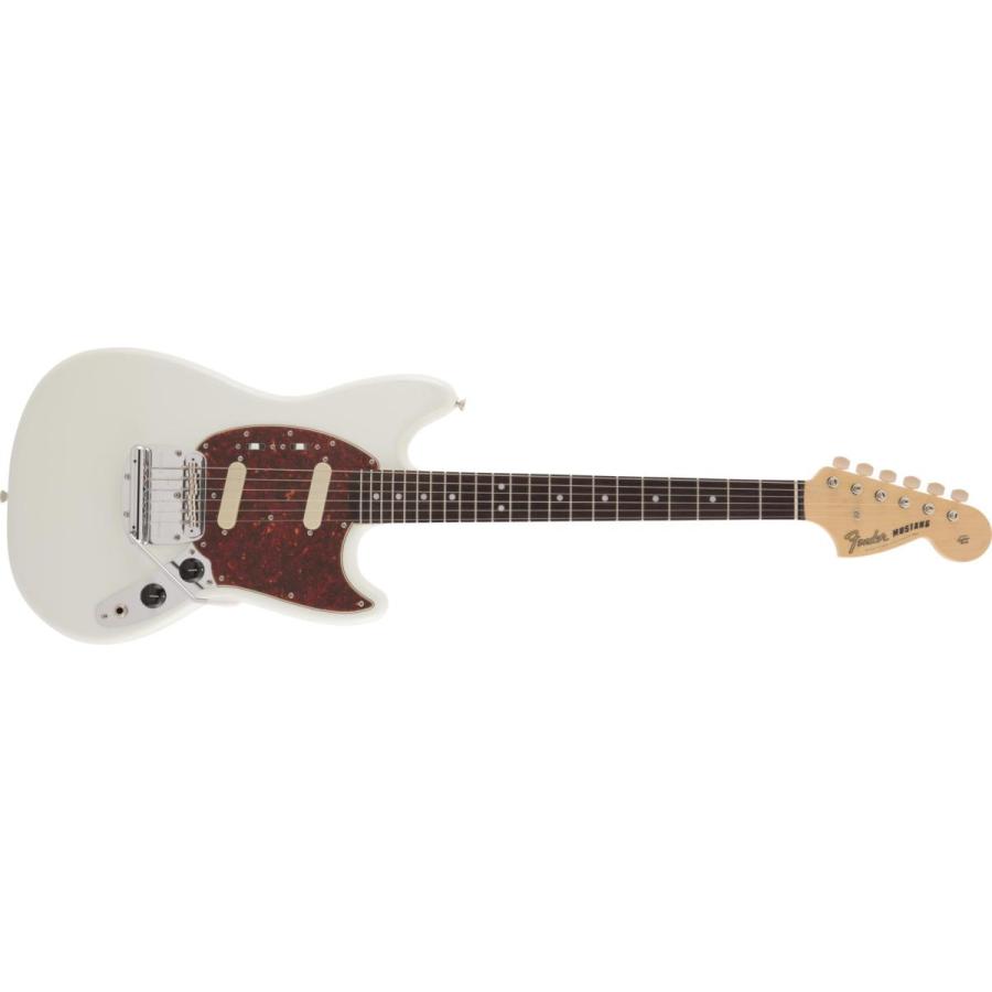 Fender / Made in Japan Traditional 60s Mustang Rosewood FB Olympic White GP-1アンプ付属エレキギター初心者セットR(YRK)の画像