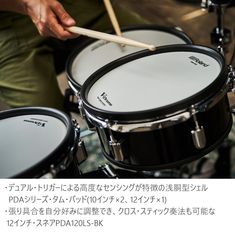 Roland / VAD316 PEARL製ハイハットスタンドとスネアスタンドセット w