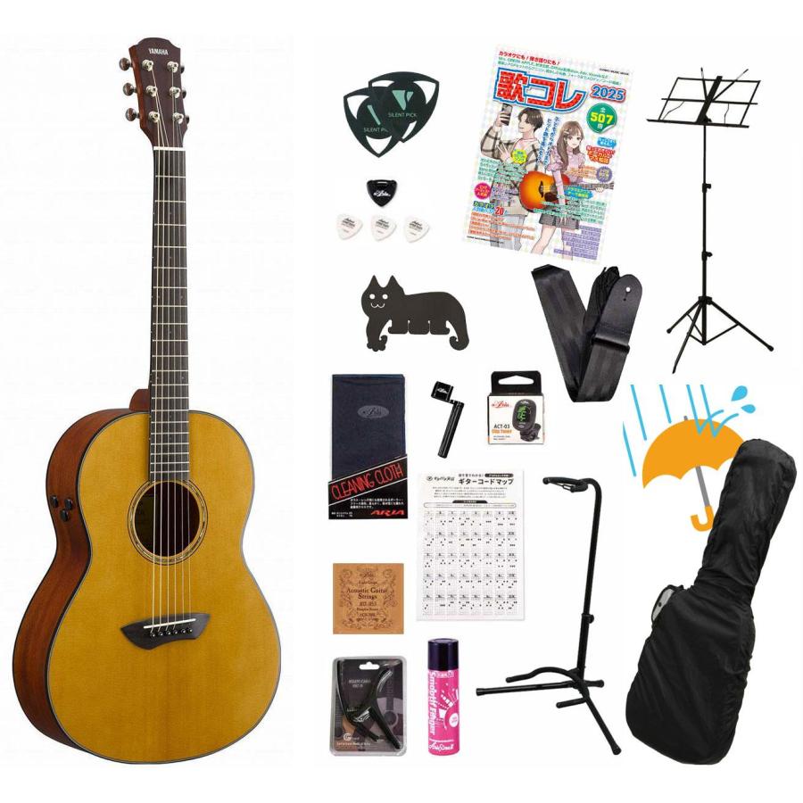 YAMAHA LL6 ARE 付属品ケース、サウンドホール、ピック、チューナー