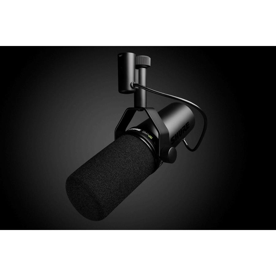 Shure シュア ボーカル用ダイナミックマイク プリアンプ内蔵SM7dB SHURE SM7dB [プリアンプ内蔵モデル] ボーカル・ポッドキャスト