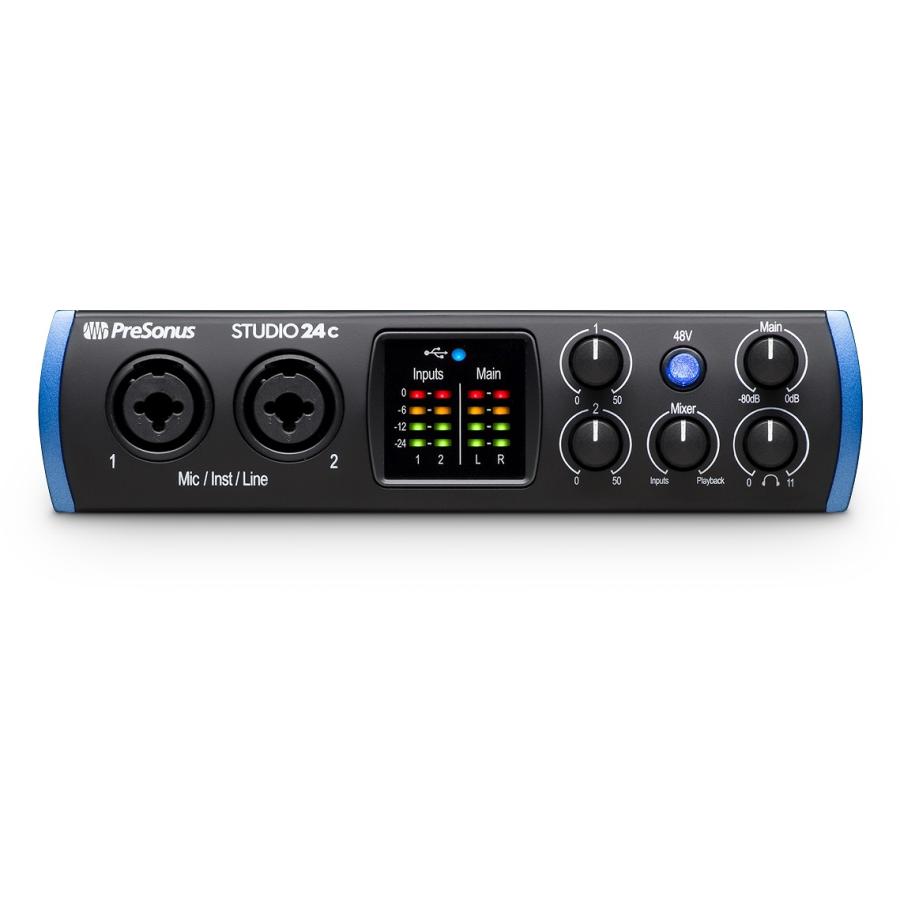 PreSonus プレソナス / Studio 24c USB Type-C オーディオ/MIDI
