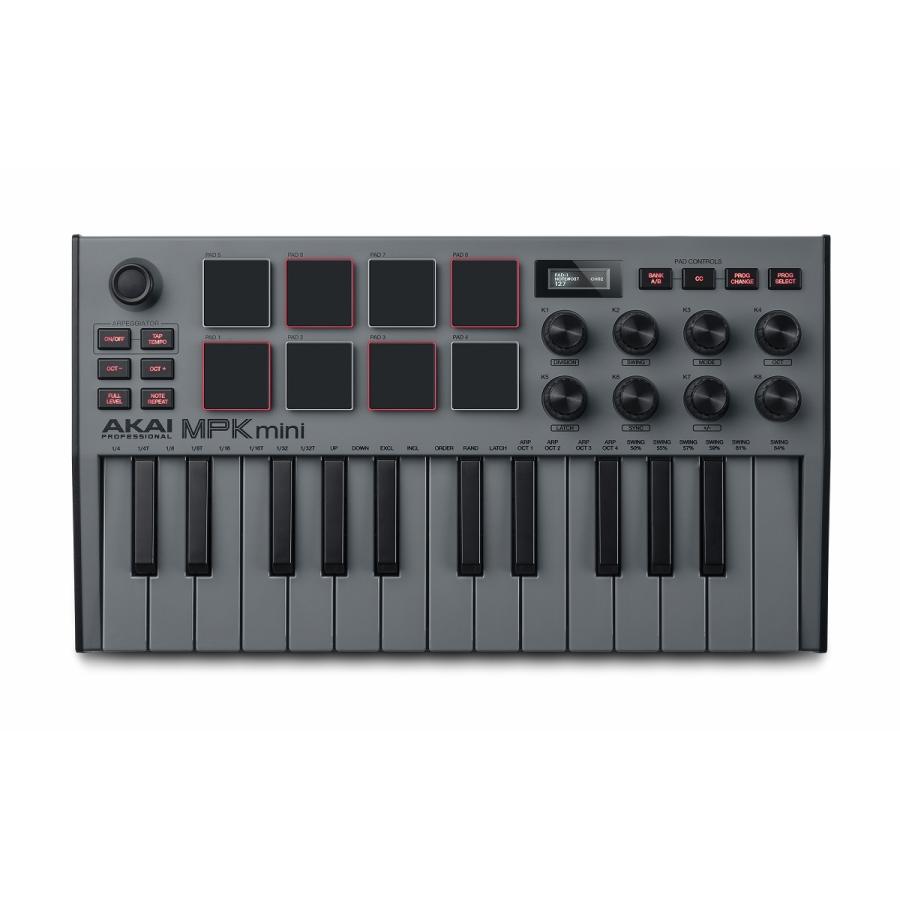 AKAI アカイ / MPK mini Special Edition Grey 25鍵USB MIDIキーボードコントローラー｜ishibashi｜02