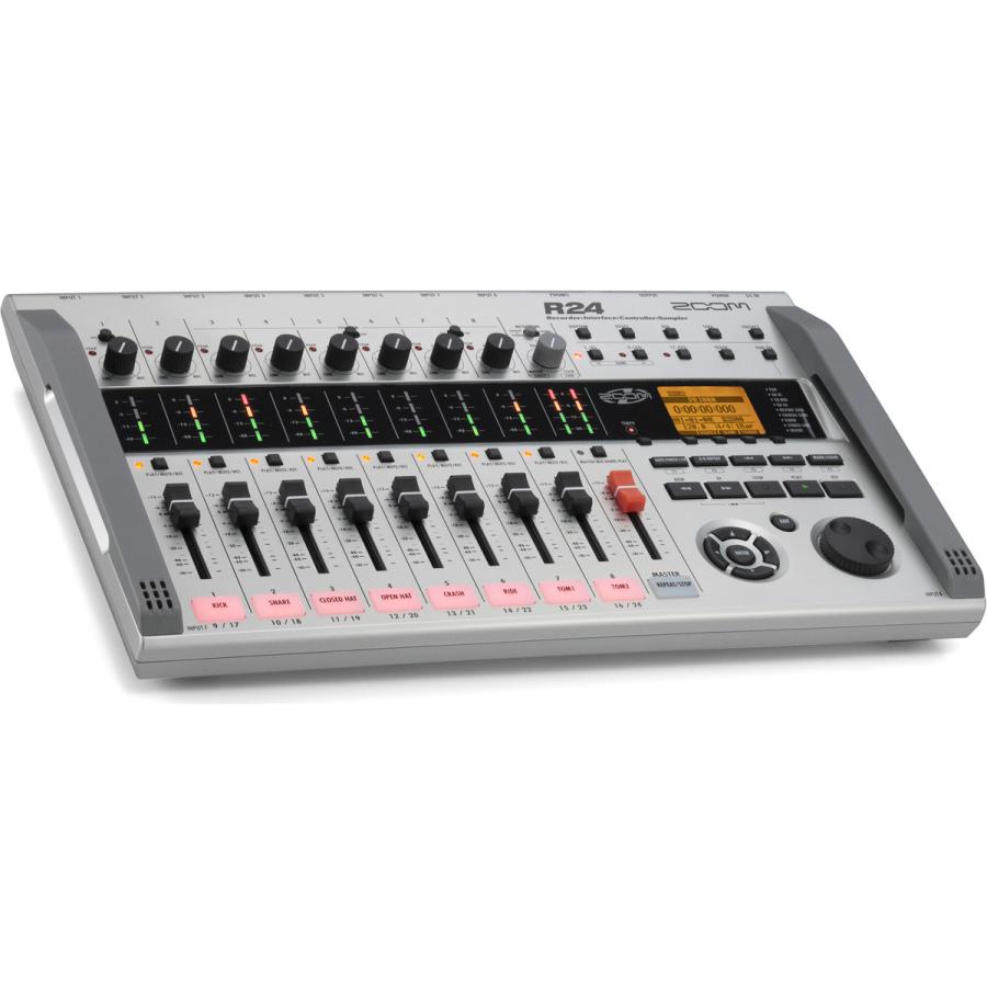 ◆ZOOM ズーム R24 マルチトラックレコーダー ◆ケース付き◆-018 ◇ZOOM ズーム R24 マルチトラックレコーダー ◇ケース付き◇-018