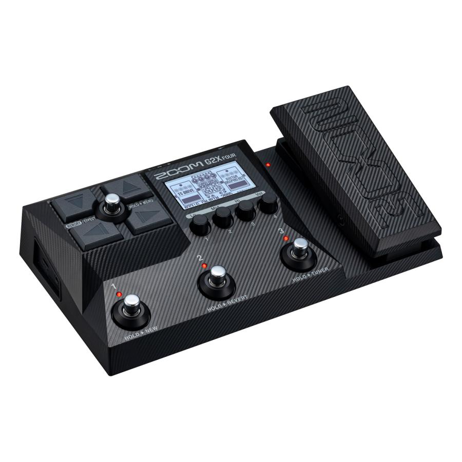 (無償オンラインユーザー登録で安心の3年間製品保証)ZOOM / G2X FOUR Effects & Amp Emulator ギター マルチエフェクター ズーム｜イシバシ楽器