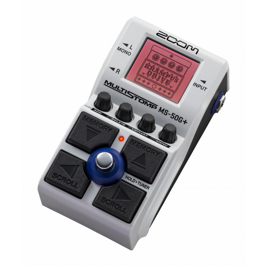 (無償オンラインユーザー登録で安心の3年間製品保証)ZOOM / MS-50G+ MultiStomp Guitar Pedal マルチエフェクター　ストンプボックス_1