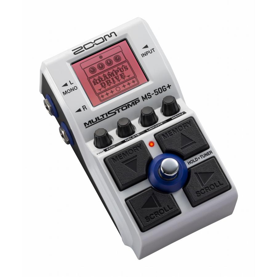 (無償オンラインユーザー登録で安心の3年間製品保証)ZOOM / MS-50G+ MultiStomp Guitar Pedal マルチエフェクター　ストンプボックス_2