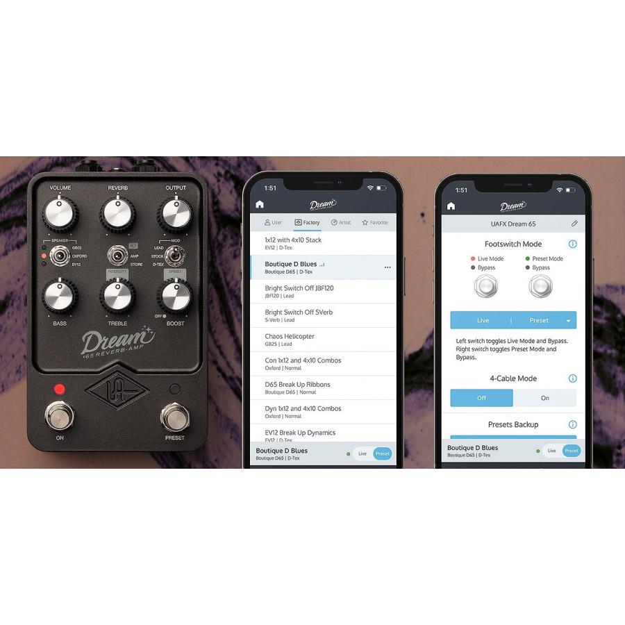 ジャパン Universal Audio / UAFX Dream ´65 Reverb Amplifier ドリーム (期間限定新品特価)