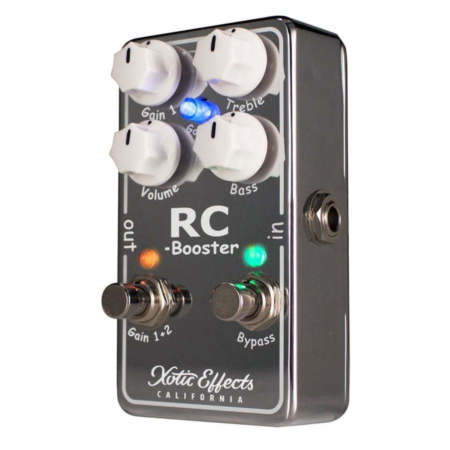 Xotic エキゾティック RC BOOSTER クリーンブースター　＊本体のみ Xotic / RC Booster V2 Transparent Boost (クリーンブースター定番