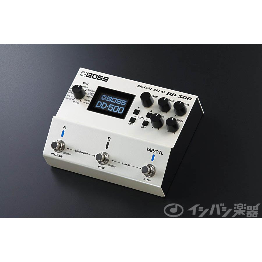 BOSS デジタルディレイ DD-500 Amazon.com: BOSS DD-500 Digital Delay Stompbox (DD-500
