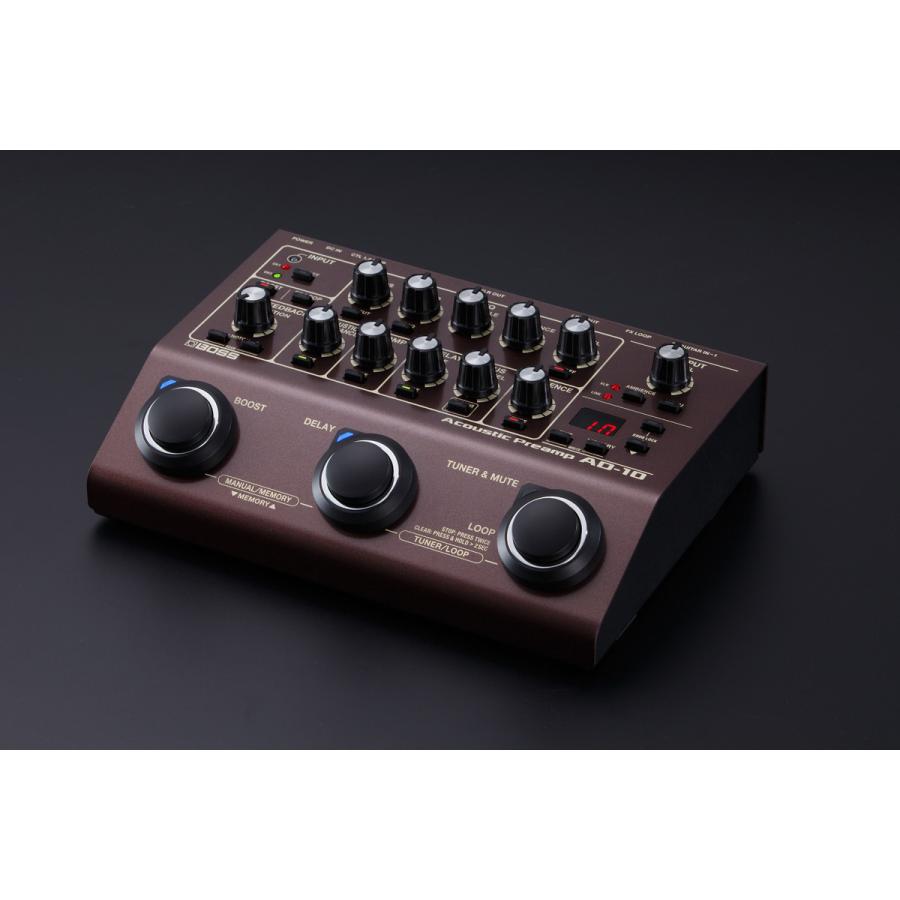 BOSS / AD-10 Acoustic Preamp (ルーパー機能搭載/電池駆動可能)(アコギ/エレアコ用) AD10｜ishibashi｜04