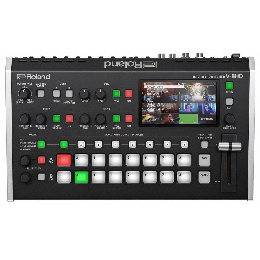【美品・動作良好】Roland V-8HD HDビデオスイッチャー Roland V-8HD HD ビデオスイッチャー - 業務用撮影・映像・音響