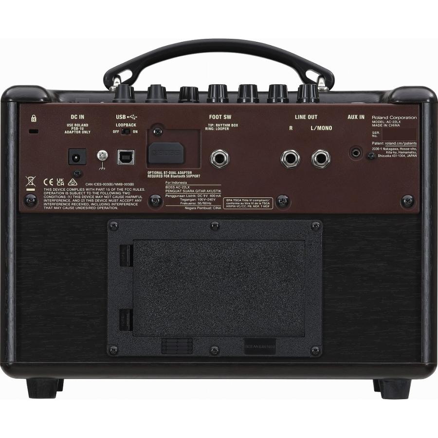 (特典有り)BOSS / AC-22LX Acoustic Amplifier 10W アコースティックギター用アンプ アコギ ボス AC22LX(YRK)(PTNB)｜ishibashi｜03