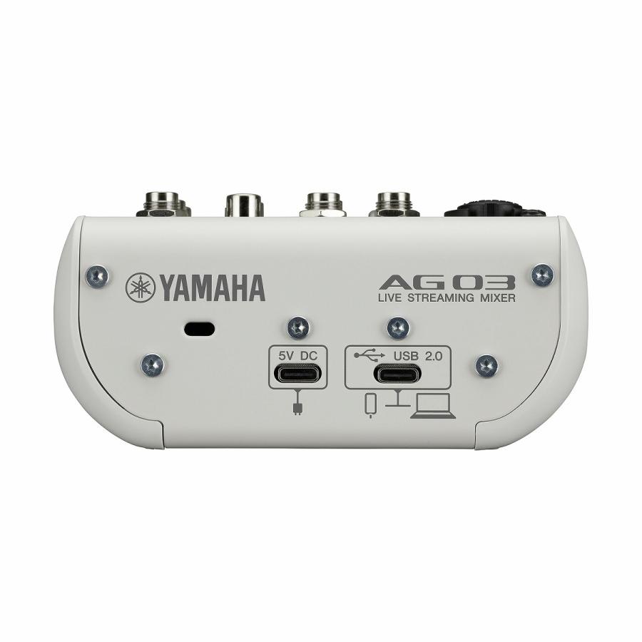 YAMAHA（ヤマハ） ヤマハ / AG03MK2 W LSPK (ホワイト) ライブ