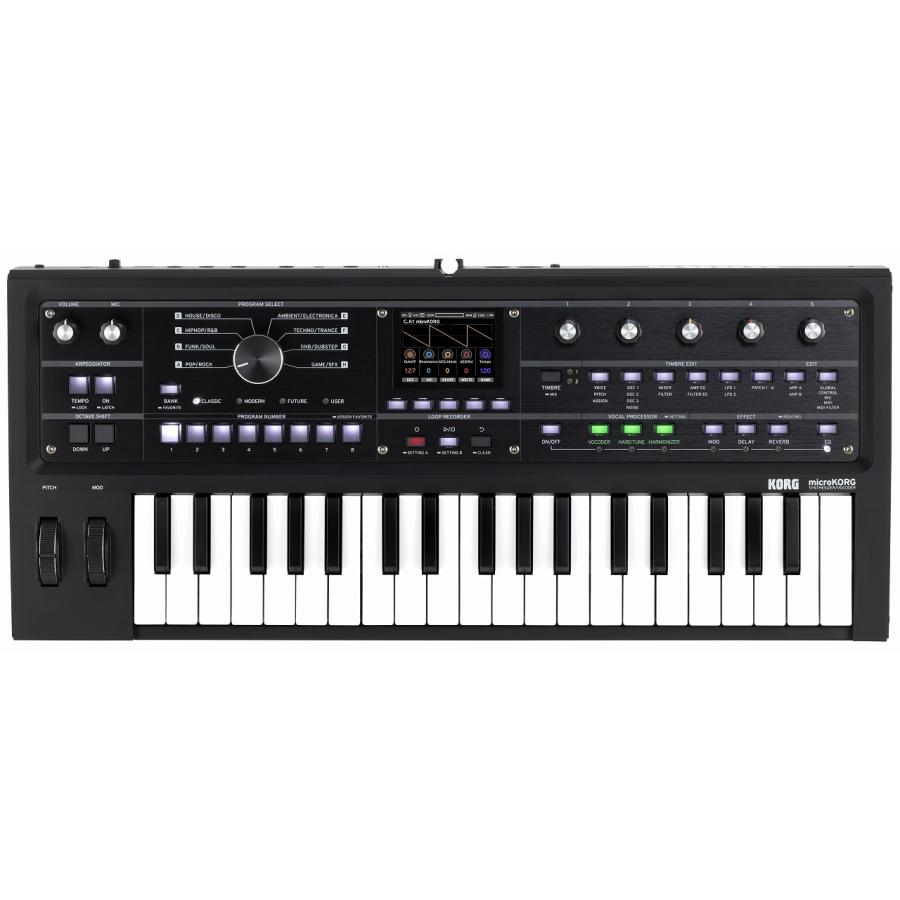 KORG（コルグ） コルグ / microKORG 2 メタリック・ブラック (MK-2 MBK