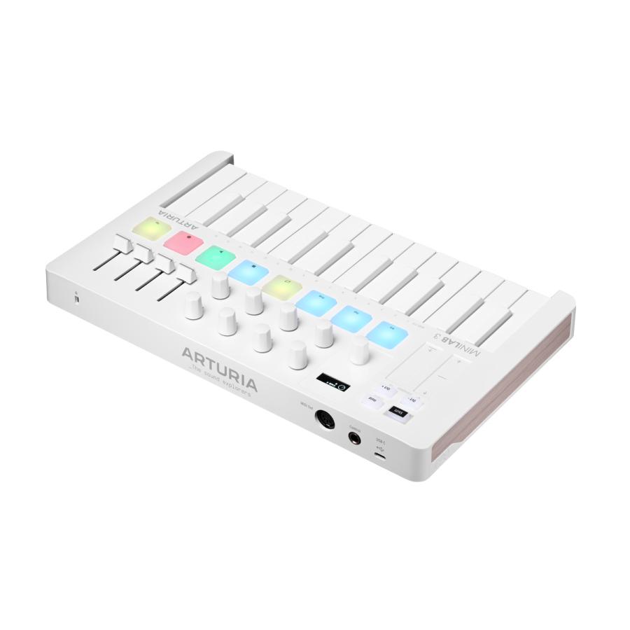 Arturia アートリア / MiniLab 3 Alpine White MIDIキーボード＆パッド