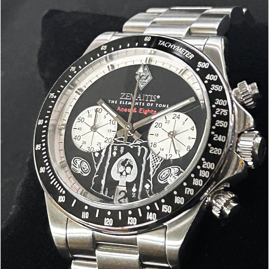 Zemaitis / ZWCHRONO25AE Aces & Eights ゼマイティス 腕時計(世界限定