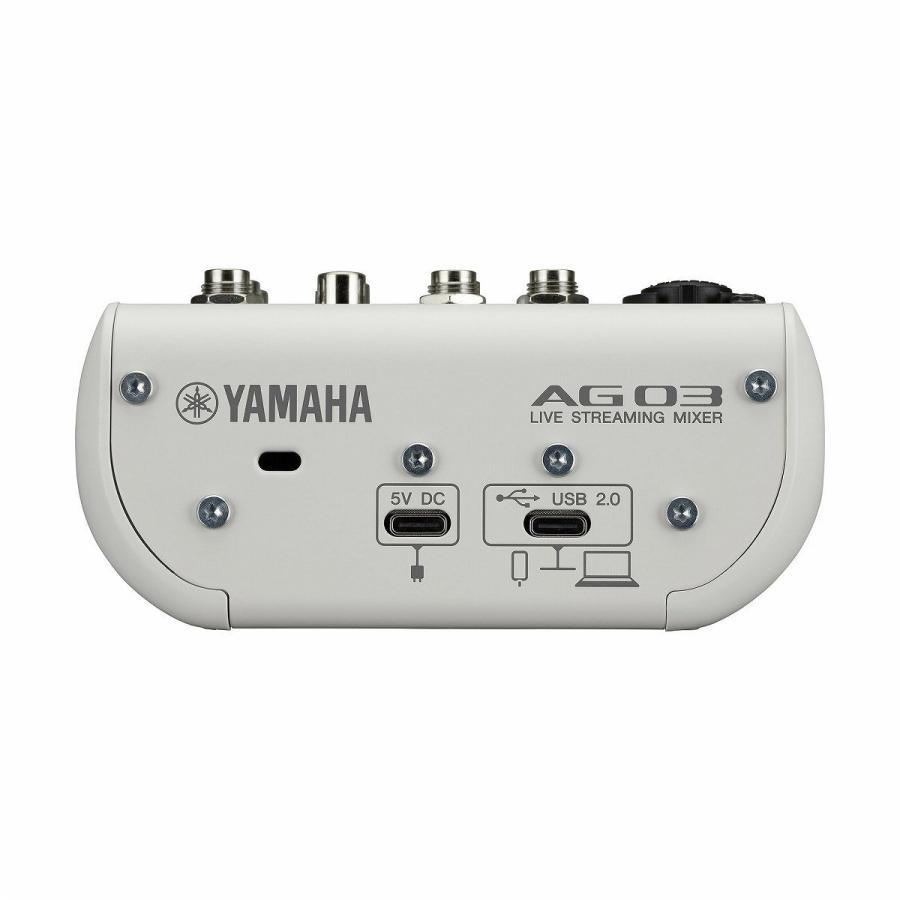 YAMAHA（ヤマハ） YAMAHA / AG03MK2 YCM01 WHITE PCユーザー向け 配信